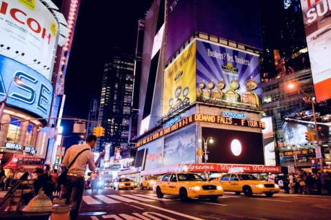 Time Square -  Photo: © William Pestrimaux